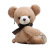 Ugly and Cute Teddy Plush Bag Cartoon Ins Cute Crossbody Small Bag Personality Doll Student Shoulder Bag Female