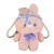 Cute Lolita Doll Crossbody Bag Female 2021 New Personalized Rabbit Doll Shoulder Bag Cartoon Plush Bag