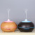 400ml Wood Grain Remote Control Aroma Diffuser Ultrasonic Humidifier Fragrance Purification Colorful Fragrance Lamp