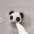 Korean Cute Panda Doll Plush Bag Ugly and Cute Ins Chain Shoulder Bag Cartoon Doll Cute Crossbody Bag