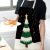 Linen Creative Apron Letter Christmas Home Cooking Apron Studio Antifouling Apron Sleeveless Halter Apron