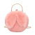 Cartoon Ins Rabbit Ears Plush Bag Leisure Wallet Mouth Handbag Personality Chain Western Style Crossbody Shoulder Bag