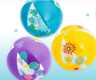 Bestway31036 61cm Beach Ball Printing Inflatable Ball Marine Ball Swimming Water Ball