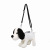 Korean Style Ins Cartoon Puppy Plush Bag Creative Girlish Heart Messenger Bag Personalized Student Doll Shoulder Bag