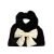 Cute Bow Design Niche Handbag for Women Summer 2021 New Pleated High-Grade Cloud Bag