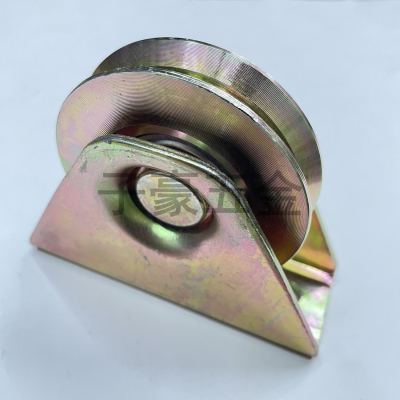 Colored Steel Bearing Geneva Wheel Sliding Door Angle Iron Pulley