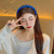 Korean Style Ocean Blue Pearl Headband Series Sponge Increased Head Hoop Hairpin with Broad Edge Sweet Hair Accessories Wholesale