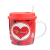 Valentine Mug Ceramic Water Cup Custom Logo 