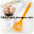 Foaming Spoon Household Manual Eggbeater Stirring Spoon Egg Spoon Hot Pot Slotted Ladle Cooking Baking Utensils