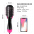 Blowing Combs Negative Ion Hair Dryer Straight Wet and Dry Dual-Use Hair Straightener and Curler Hot Air Comb