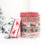 Christmas Linen Ribbon Printed Polka Dot Ribbon Christmas Tree Decorations Japanese Style Ribbon Christmas Decorations