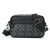 New Fashion Brand Men's Casual Check Pattern Shoulder Bag Japanese and Korean Leather Sports Messenger Bag Personalized 