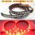 Car Led Highlight Taillight Bar Steering Stop Lamp 12 V24v Pickup Warning Light Flash Steering Yellow Light Flow