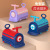 Children's Four-Wheel Scooter Music Baby Bobby Car Luge Four-Wheel Small Train Stroller Toy