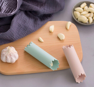 Silica Gel Garlic Peeling Machine Garlic Masher Garlic Dial Garlic Masher Peeling and Squeezing Garlic Peel Tool Peeling Garlic Masher Manual Garlic Household Fabulous Peeling Gadget