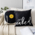 Nordic Instagram Style Yellow Vitality Pillow Bedside Cushion Sofa Cushion Siesta Pillow Customized Birthday Gift