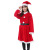Gold Velvet Santa Claus Costume Adult Men's and Women's Show Clothes Suit Christmas Children's Performance Clothes Costume