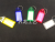 Factory Direct Sales Color Plastic Key Card Classification Keychain Luggage Tag Hotel Marker Key Accessories