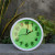 Candy Color Clock Dial Three-Dimensional Word Hanging Double-Purpose round Jump Second Daily Necessities