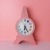 Simple Style Fresh Alarm Clock Creative Furnishings Office Desk Clock Desktop Tower Student Mini Small Timepiece