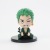 4 Q Version Naruto Doll Sitting Posture Naruto One Piece Luffy Zoro with Base Hand Office Cake Ornaments