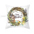 2021 Cross-Border Easter Pillow Cover Cartoon Printed Rabbit Egg Sofa Cushion Cover Peach Skin Fabric Bedside Cushion
