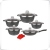 Die-Cast Pot Kitchen 12-Piece Set Household Medical Stone Pot Set Soup Pot Non-Stick Pot Kitchen Supplies in Stock Wholesale