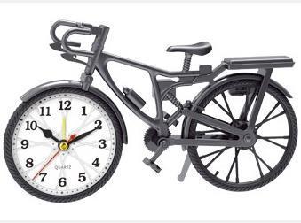Ugyen Spray Paint Bicycle Clock Retro Bicycle Alarm Clock Creative Clock Fashion Home Furnishings
