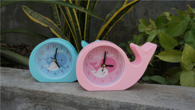 Promotional Gift Alarm Clock Children Cartoon Alarm Clock Creative Dolphin Alarm Clock Wholesale
