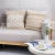2021 New Cotton Tassel Sofa Cushion Handmade Pillow Cover Cross-Border Geometric Jacquard Bedside Cushion Pillow