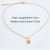 Foreign Trade Hot Selling Online Celebrity Ins Style Stainless Steel English Lock Necklace Personality Simple Lock Head Ladies Clavicle Chain