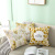 2022 New Easter Peach Skin Fabric Pillow Cover Golden Egg Lumbar Cushion Cover Amazon Hot Household Supplies