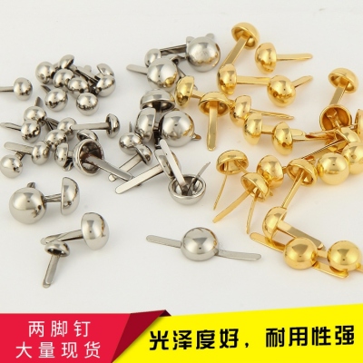 Factory in Stock Multi-Specification round Head Brad Nail Mushroom Brad Nail Clothing Clothing Metal Accessories