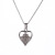 2021 New Geometric Heart-Shaped Necklace Pendant Personality Fashion Stainless Steel Necklace and Pendant Trendy Jewelry in Stock