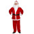 Gold Velvet Santa Claus Costume Adult Men's and Women's Show Clothes Suit Christmas Children's Performance Clothes Costume