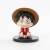 4 Q Version Naruto Doll Sitting Posture Naruto One Piece Luffy Zoro with Base Hand Office Cake Ornaments