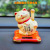 Wholesale Solar Waving Paws Fortune Cat Japanese Style Waving Feng Shui Cat Car Decoration New Year Gift