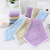 Yiwu Good Goods Bamboo Fiber Plain Square Towel Home Gift Small Tower Environmentally Friendly Dyed Small Towel Absorbent Square Towel