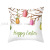 Easter Pillow Cover Home Nordic Sofa Cushion Cover Rabbit Egg Printing Office Cushion Cover Cross-Border