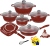 Die Casting Aluminum Pot Household Kitchenware Household 23-Piece Color Non-Stick Cookware Medical Stone Coated Cookware Kitchenware Wholesale
