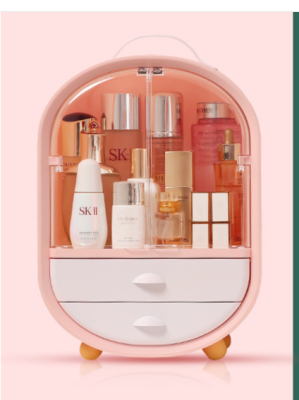 Transparent Hand Makeup Storage Box
