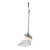 Household Dust Removal Broom Dustpan Combination Soft Wool Stainless Steel Rod Broom Plastic Dustpan Household Cleaning Two-Piece Set