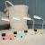 Creative Shape Led Mini Desk Simple Bedroom Bedside Small Night Lamp Student Dormitory Reading Light Bus Light