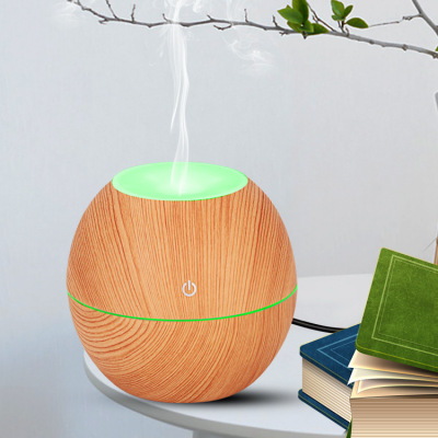 5V Wood Grain Humidifier Aroma Diffuser Car Aromatherapy Disinfection Air Purifier Aromatherapy Nebulizer