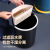 New Pedal Type Plastic Storage Bucket Light Luxury Home Slow Drop Mute Wastebasket Trash Can with Lid