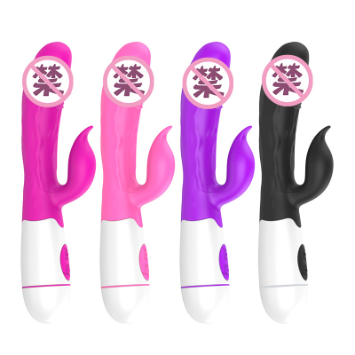 Rechargeable Adult Sex Product Silicone Double-Headed Vibrator Women's Massage Stick Exclusive for Foreign Trade