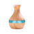 USB Colorful Vase Humidifier 5V Aroma Diffuser Household Large Capacity Wood Grain Humidifier