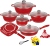 Die Casting Aluminum Pot Household Kitchenware Household 23-Piece Color Non-Stick Cookware Medical Stone Coated Cookware Kitchenware Wholesale