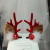 2022 New Elk Mink Barrettes Children Christmas Headdress Sell Cutie Cute Small Mushroom Red Barrettes