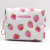 New Korean Style Creative Strawberry Cosmetic Bag Large Capacity Wash Bag Portable Fashion Makeup Storage Bag